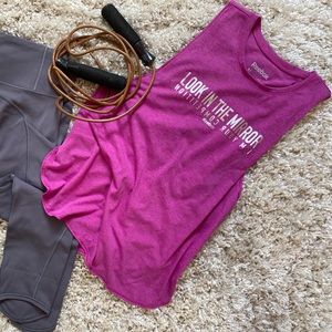 🔥 SALE 🔥 NWOT Reebok "Look in the Mirror" Tank